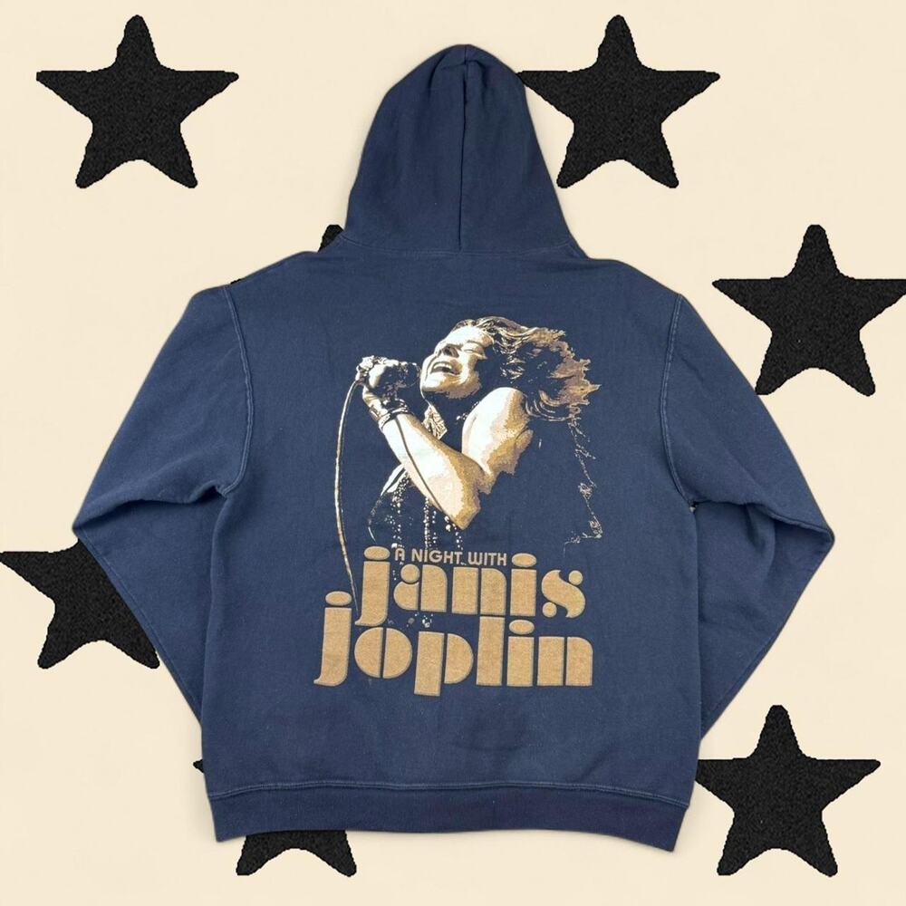 ★ Janis Joplin Zip-Up Hoodie ★